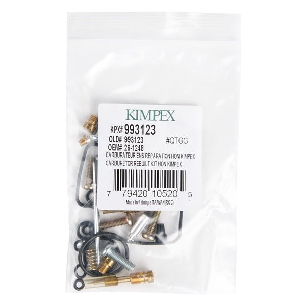 KIMPEX CARBURETOR REPAIR KIT (26 - 1248) - DRIVEN Canada's Powersports 77942010520526 - 1248