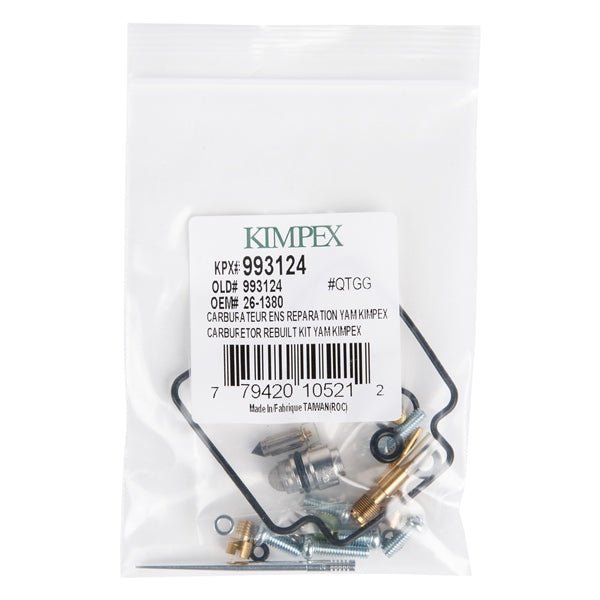 KIMPEX CARBURETOR REPAIR KIT (26 - 1380) - DRIVEN Canada's Powersports 77942010521226 - 1380