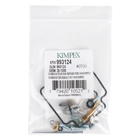 KIMPEX CARBURETOR REPAIR KIT (26 - 1380) - DRIVEN Canada's Powersports 77942010521226 - 1380
