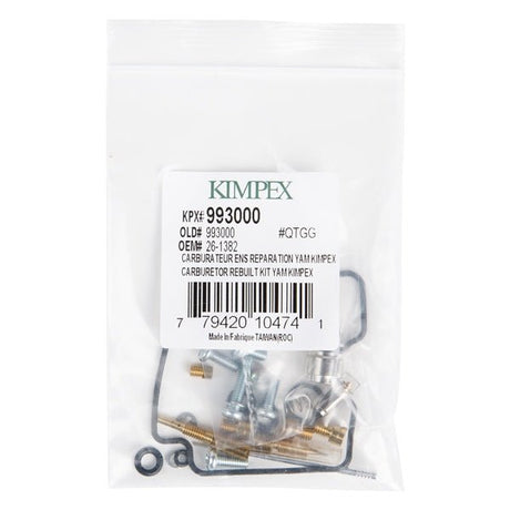 KIMPEX CARBURETOR REPAIR KIT (26 - 1382) - DRIVEN Canada's Powersports 77942010474126 - 1382