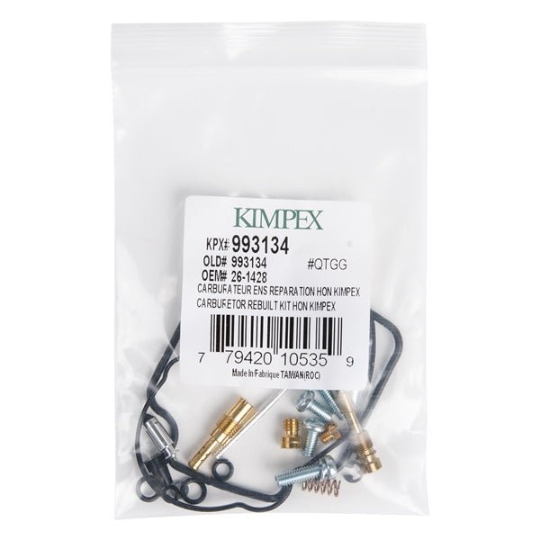 KIMPEX CARBURETOR REPAIR KIT (26 - 1428) - DRIVEN Canada's Powersports 77942010535926 - 1428
