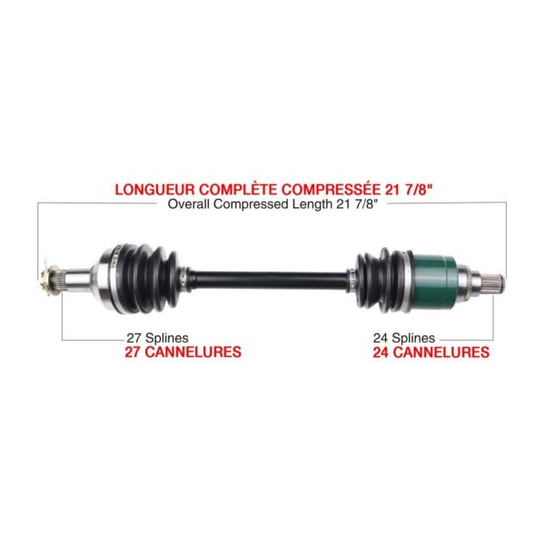 KIMPEX COMPLETE AXLE (ARC - 7015K) - DRIVEN Canada's Powersports 7794232922788ARC - 7015K