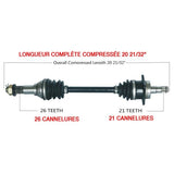 KIMPEX COMPLETE AXLE (CAN - 7019K) - DRIVEN Canada's Powersports 9999999988CAN - 7019K