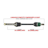 KIMPEX COMPLETE AXLE (KAW - 7011K) - DRIVEN Canada's Powersports 7794232933366KAW - 7011K