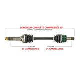 KIMPEX COMPLETE AXLE (YAM - 7021K) - DRIVEN Canada's Powersports 779423292735YAM - 7021K