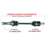 KIMPEX COMPLETE AXLE (YAM - 7033K) - DRIVEN Canada's Powersports 9999999988YAM - 7033K