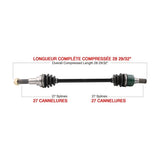 KIMPEX COMPLETE AXLE (YAM - 7030K) - DRIVEN Canada's Powersports 7794232923533YAM - 7030K