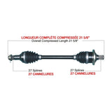 KIMPEX COMPLETE HD AXLE (ARC - 6003HDK) - DRIVEN Canada's Powersports ARC - 6003HDKARC - 6003HDK