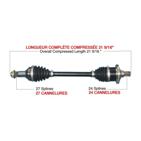 KIMPEX COMPLETE HD AXLE (ARC - 6006HDK) - DRIVEN Canada's Powersports ARC - 6006HDKARC - 6006HDK