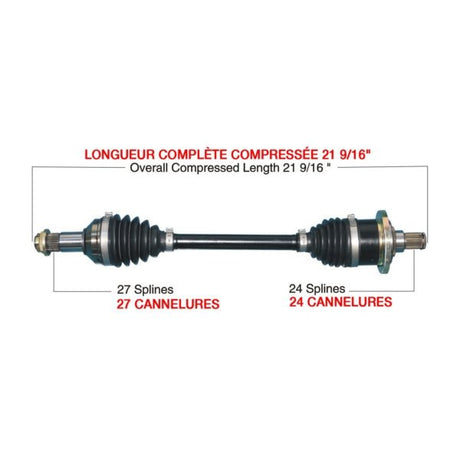 KIMPEX COMPLETE HD AXLE (ARC - 6006HDK) - DRIVEN Canada's Powersports ARC - 6006HDKARC - 6006HDK