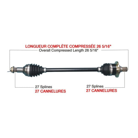 KIMPEX COMPLETE HD AXLE (ARC - 6014HDK) - DRIVEN Canada's Powersports ARC - 6014HDKARC - 6014HDK