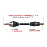 KIMPEX COMPLETE HD AXLE (HON - 6008HDK) - DRIVEN Canada's Powersports HON - 6008HDKHON - 6008HDK