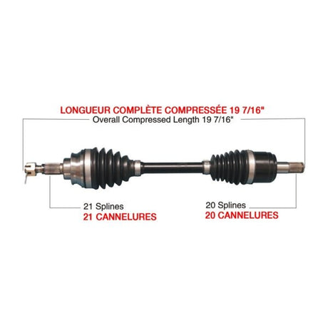 KIMPEX COMPLETE HD AXLE (HON - 6008HDK) - DRIVEN Canada's Powersports HON - 6008HDKHON - 6008HDK