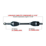 KIMPEX COMPLETE HD AXLE (KAW - 6002HDK) - DRIVEN Canada's Powersports KAW - 6002HDKKAW - 6002HDK