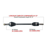 KIMPEX COMPLETE HD AXLE (KAW - 6015HDK) - DRIVEN Canada's Powersports KAW - 6015HDKKAW - 6015HDK
