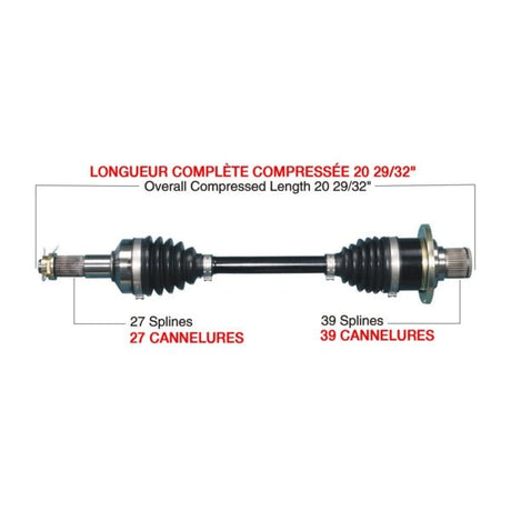 KIMPEX COMPLETE HD AXLE (YAM - 6009HDK) - DRIVEN Canada's Powersports YAM - 6009HDKYAM - 6009HDK