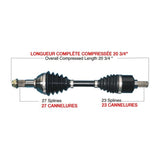 KIMPEX COMPLETE HD AXLE (YAM - 6015HDK) - DRIVEN Canada's Powersports YAM - 6015HDKYAM - 6015HDK