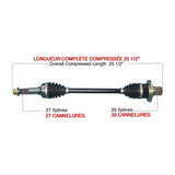 KIMPEX COMPLETE HD AXLE (YAM - 6026HDK) - DRIVEN Canada's Powersports YAM - 6026HDKYAM - 6026HDK