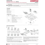 KIMPEX CONNECT STACKING KIT 2 DESIGNED TO STACK AN ACCESSORY ON THE TANK (402222) - DRIVEN Canada's Powersports 779421895655402222