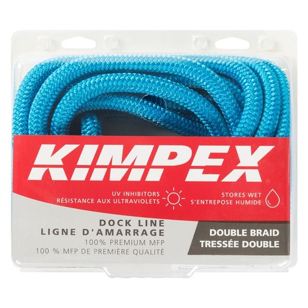 KIMPEX DOUBLE BRAIDED DOCK LINE - DRIVEN Canada's Powersports 77942314612052908