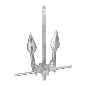 KIMPEX GALVANIZED 8 CAST IRON FLUKE CLAW ANCHOR (50575) - DRIVEN Canada's Powersports 76356250575750575