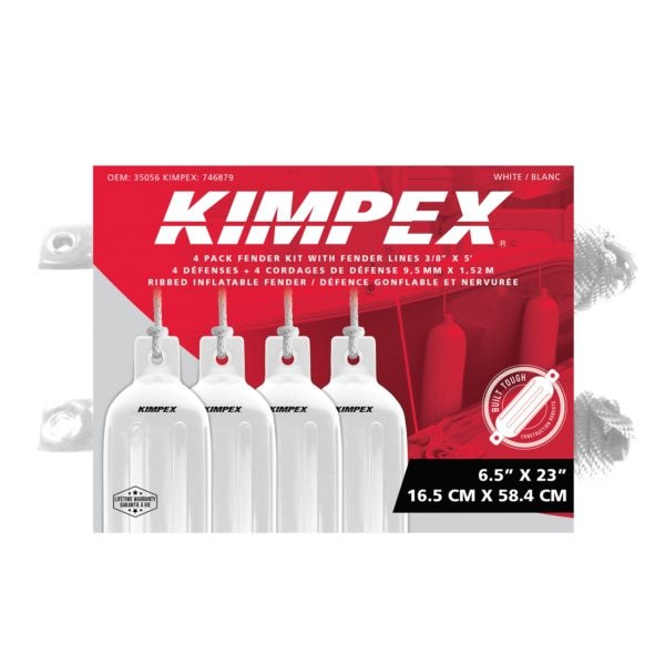 KIMPEX INFLATABLE VINYL FENDER (35056) - DRIVEN Canada's Powersports 76356235056235056