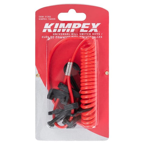 KIMPEX KILL SWITCH WITH 7 KEYS (51302) - DRIVEN Canada's Powersports 76356251302851302