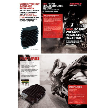 KIMPEX MOSFET VOLTAGE REGULATOR RECTIFIER (SF - 020 - 004184) - DRIVEN Canada's Powersports SF - 020 - 004184SF - 020 - 004184