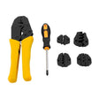 KIMPEX MULTIFUNCTIONAL 4 - IN - 1 RATCHET CRIMPING TOOL KIT (SF - 200 - 006677) - DRIVEN Canada's Powersports 779421958534SF - 200 - 006677
