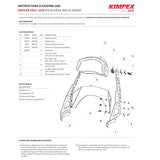 KIMPEX PASSENGER SEAT (000122) - DRIVEN Canada's Powersports 779421654412000122