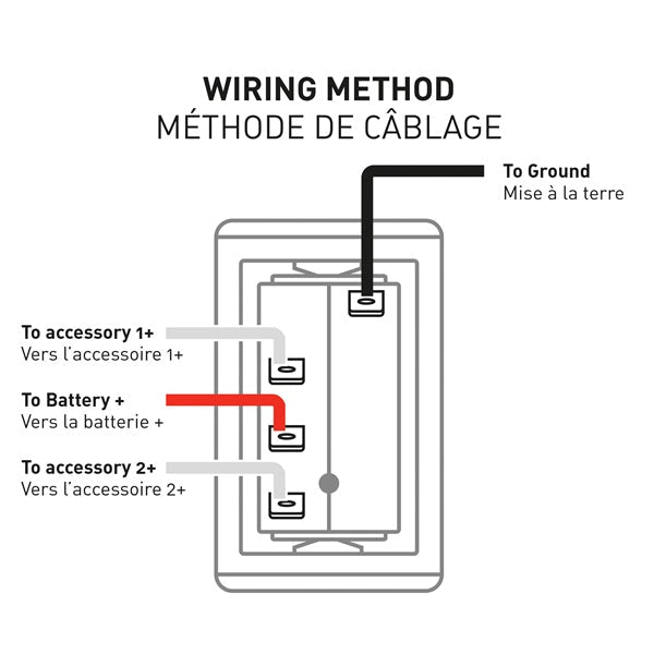 KIMPEX ROCKER SWITCH (BG - SLASER6 - 13) - DRIVEN Canada's Powersports 779420782833BG - SLaser6 - 13