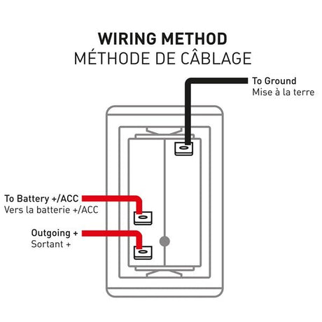 KIMPEX ROCKER SWITCH WITH LED LIGHT - DRIVEN Canada's Powersports 779420782840BG - SLaser3 - 16