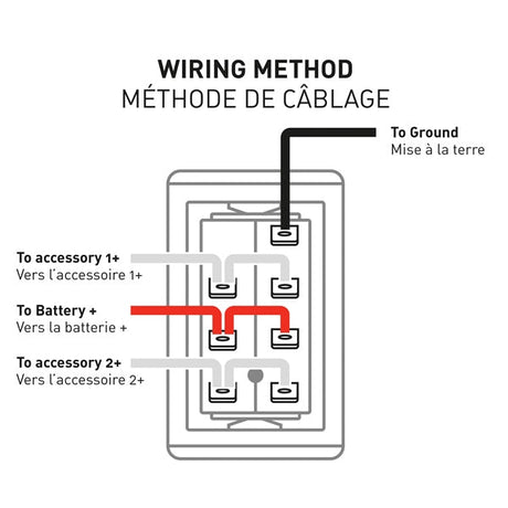 KIMPEX ROCKER SWITCH WITH LED LIGHT - DRIVEN Canada's Powersports 779420628209JJOOOLD - 50