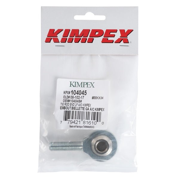 KIMPEX SNOWMOBILE TIE ROD END (08 - 102 - 17) - DRIVEN Canada's Powersports 77942181610008 - 102 - 17