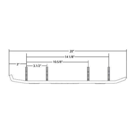 KIMPEX STANDARD WEAR BAR (08 - 216 - 31PR) - DRIVEN Canada's Powersports 77942367323708 - 216 - 31PR