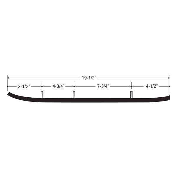 KIMPEX STANDARD WEAR BAR (274138) - DRIVEN Canada's Powersports 779423673411274138