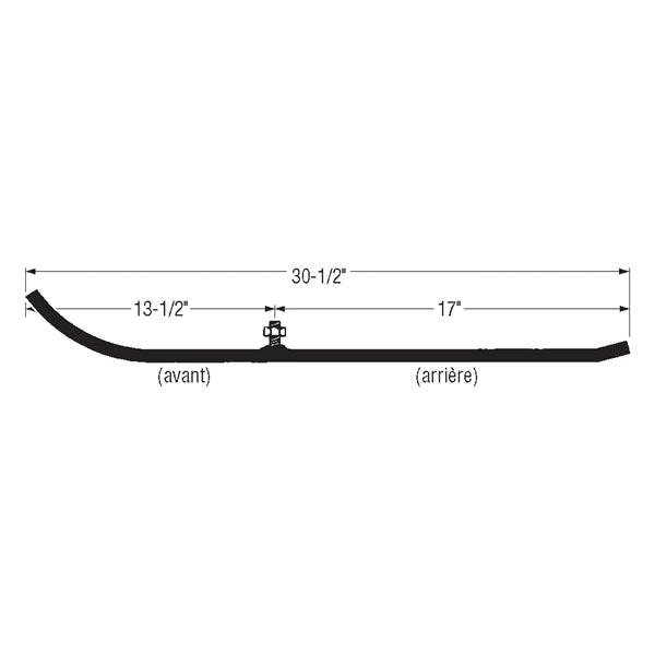 KIMPEX STANDARD WEAR BAR (274326) - DRIVEN Canada's Powersports 779423673329274326
