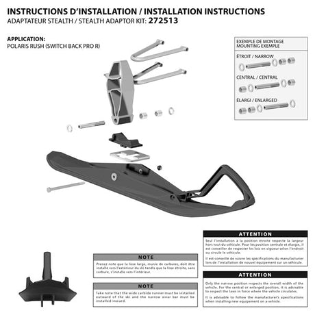 KIMPEX STEALTH SKI KITS - DRIVEN Canada's Powersports 7794236774333272134