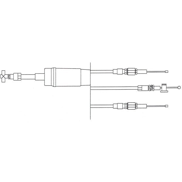 KIMPEX THROTTLE CABLE (414 - 966 - 801) - DRIVEN Canada's Powersports 779422210198414 - 966 - 801