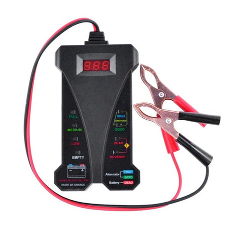 KIMPEX UNIVERSAL 12V DIGITAL BATTERY TESTER (SF - 200 - 003922) - DRIVEN Canada's Powersports SF - 200 - 003922SF - 200 - 003922