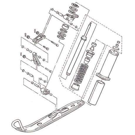 KIMPEX YAMAHA FRONT SUSPENSION HARDWARE KIT (110647) - DRIVEN Canada's Powersports 585566334474110647