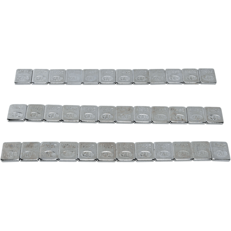 K&L SUPPLY SILVER STICK - ON WHEEL WEIGHTS 360PK (0365 - 0020) - DRIVEN Canada's Powersports 0365 - 0020