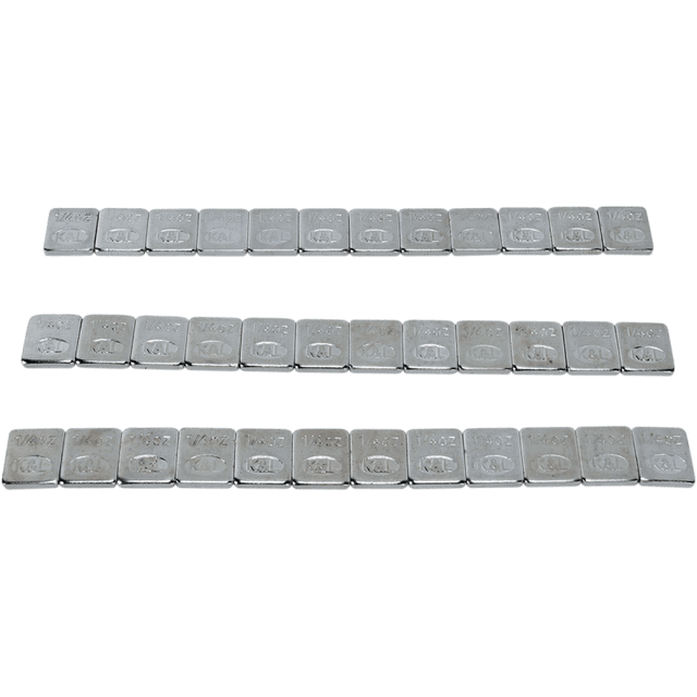K&L SUPPLY SILVER STICK - ON WHEEL WEIGHTS 360PK (0365 - 0020) - DRIVEN Canada's Powersports 0365 - 0020