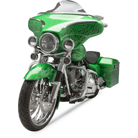 KLOCK WERKS 96 - 13 FLHT 6.5" FLARE W/SHIELD - DRIVEN Canada's Powersports KWW - 01 - 0199