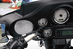 KLOCK WERKS 96 - 13 FLLHT/FLHX FRT SPEAKER GRILLES (KWS - 01 - 0000) - DRIVEN Canada's Powersports KWS - 01 - 0000