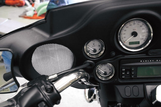 KLOCK WERKS 96 - 13 FLLHT/FLHX FRT SPEAKER GRILLES (KWS - 01 - 0000) - DRIVEN Canada's Powersports KWS - 01 - 0000
