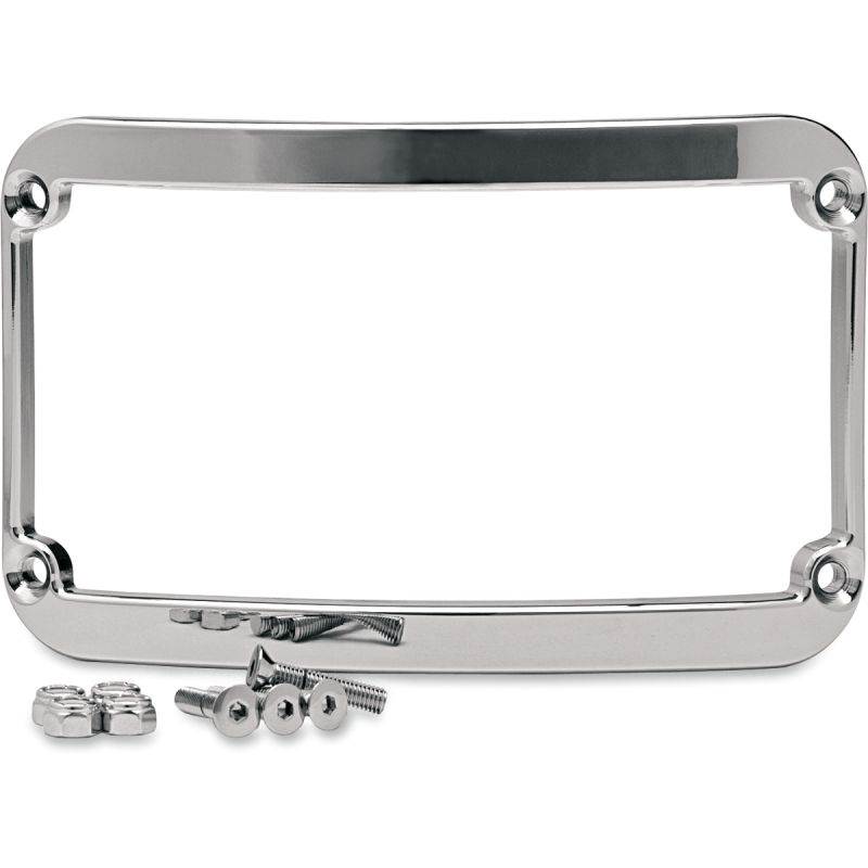 KLOCK WERKS CHROME LIC PLATE FRAME F/WFB OEM FENDE (KWS - 01 - 0082 - C) - DRIVEN Canada's Powersports KWS - 01 - 0082 - C