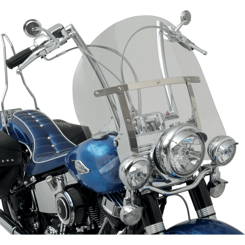 KLOCK WERKS CLEAR FLARE W/SHIELD FLST 16"86 - 17 (KWW - 02 - 0235) - DRIVEN Canada's Powersports KWW - 02 - 0235