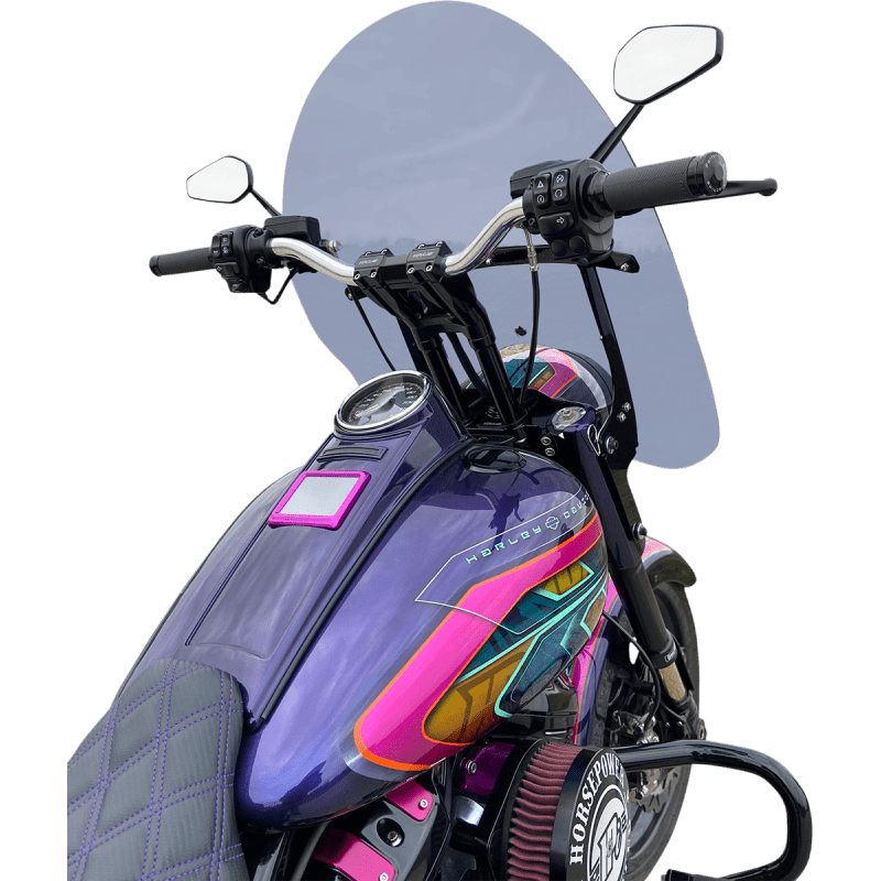 KLOCK WERKS WINDSHIELD B - BRD 17.5" DS (KWW - 02 - 0602) - DRIVEN Canada's Powersports KWW - 02 - 0602