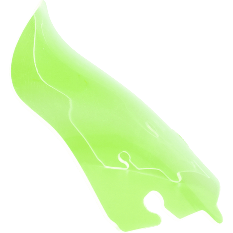 KLOCK WERKS WINDSHIELD FLH 6.5" GREN (KWW - 01 - 0646) - DRIVEN Canada's Powersports KWW - 01 - 0646